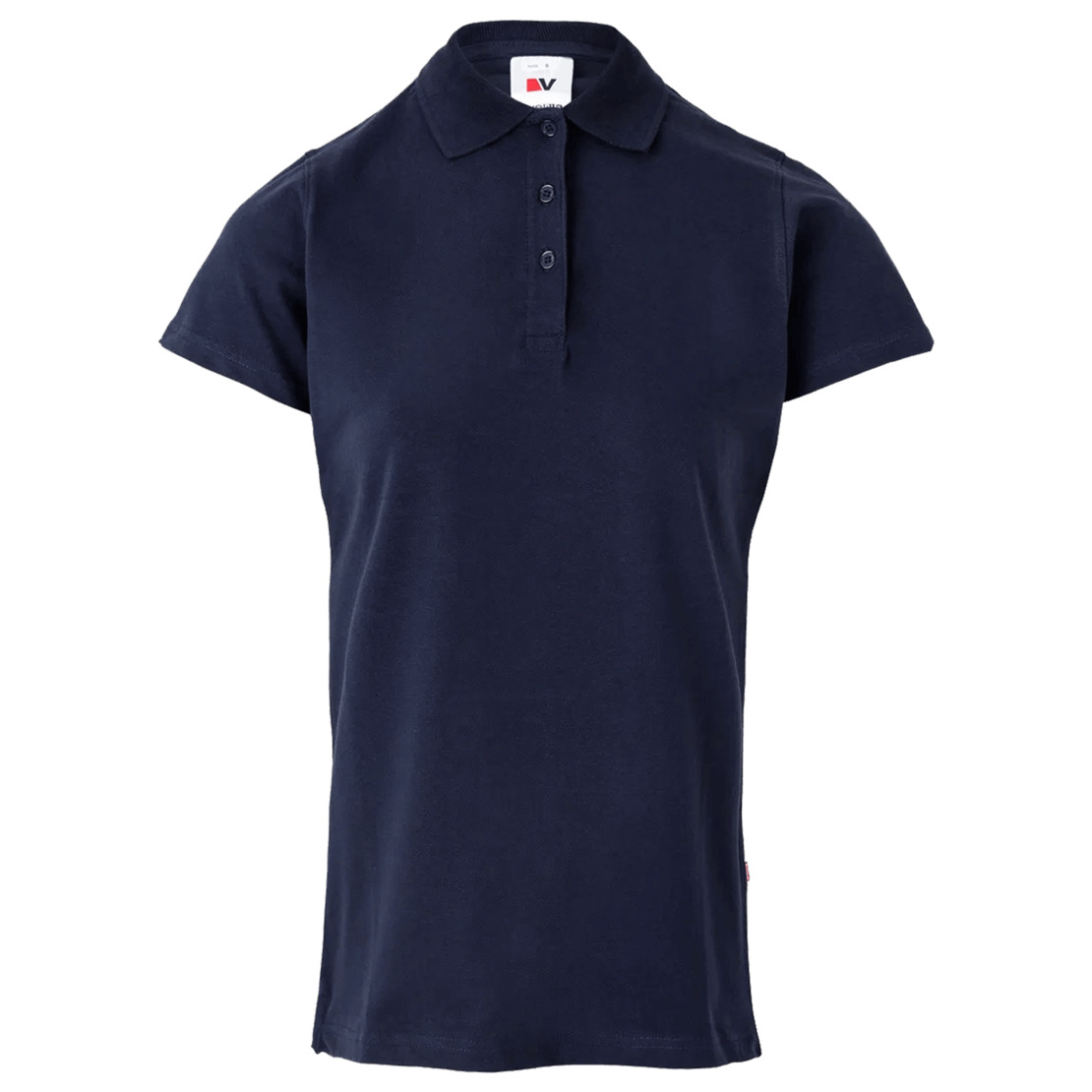 VELILLA NAVY BLUE Дамска тениска с яка