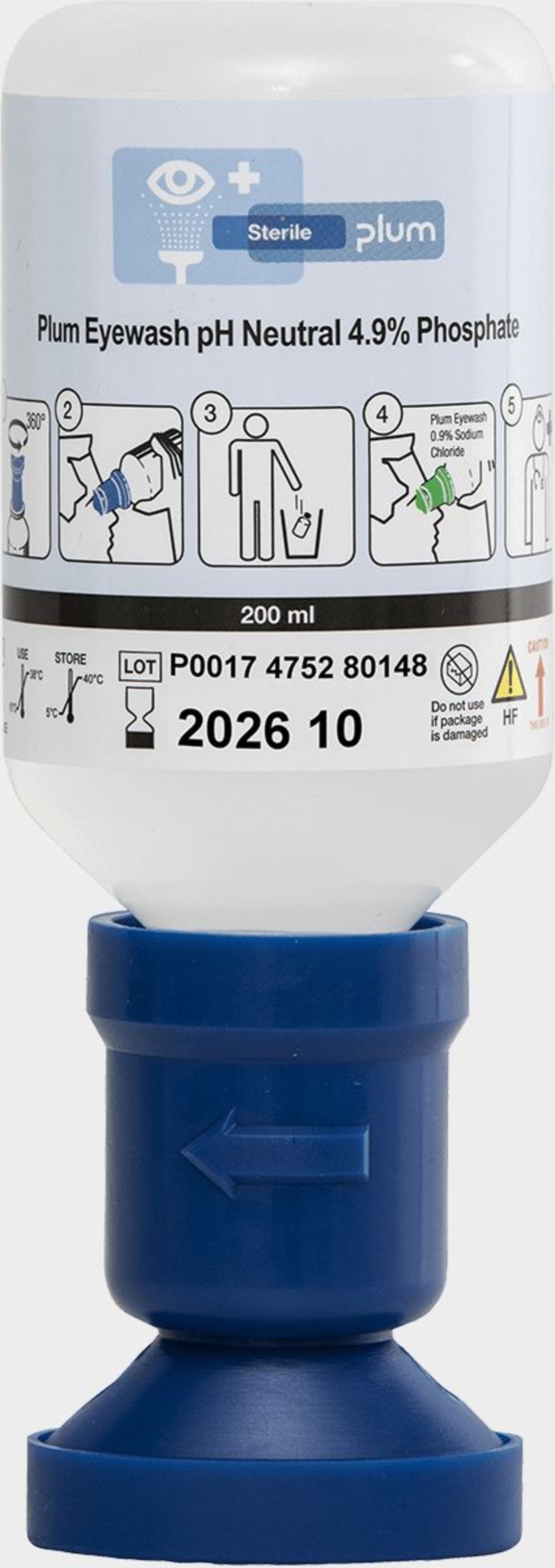 PLUM EYEWASH 4.9% Фосфатен буфер