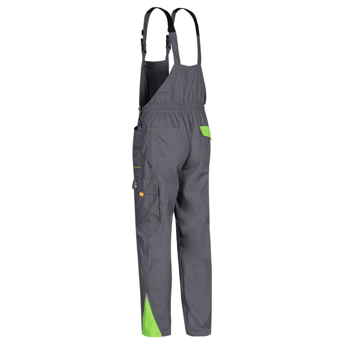 PRISMA SUMMER GREY/GREEN Работен полугащеризон