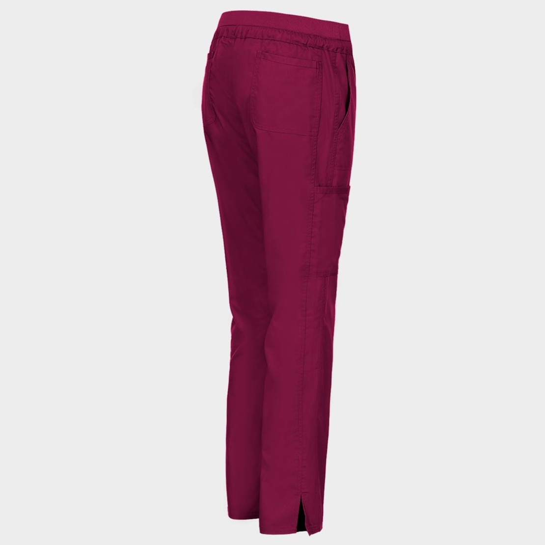 Дамски медицински панталон CHEROKEE MR TAPERED BURGUNDY WWE105