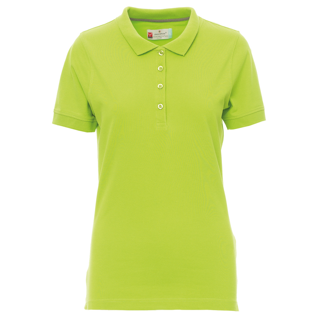 PAYPER VENICE ACID GREEN Дамска тениска с яка