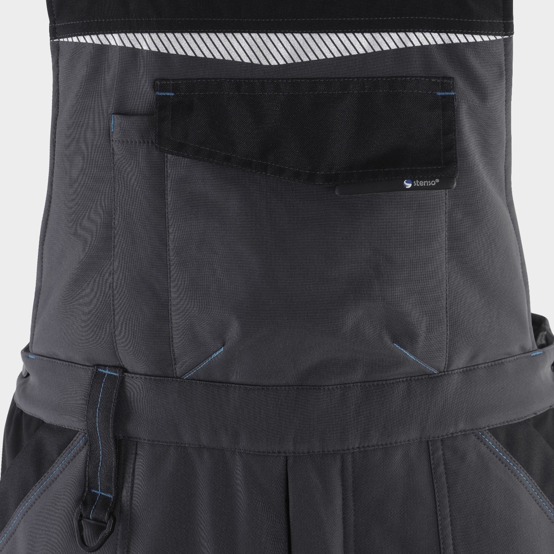 REVOLT SOFTSHELL WINTER GREY/BLACK Работен полугащеризон