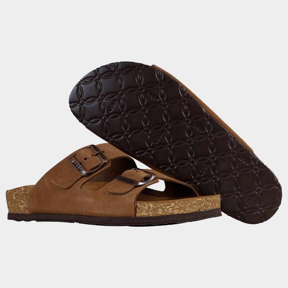 Дамски чехли LEON LADY BROWN SUEDE
