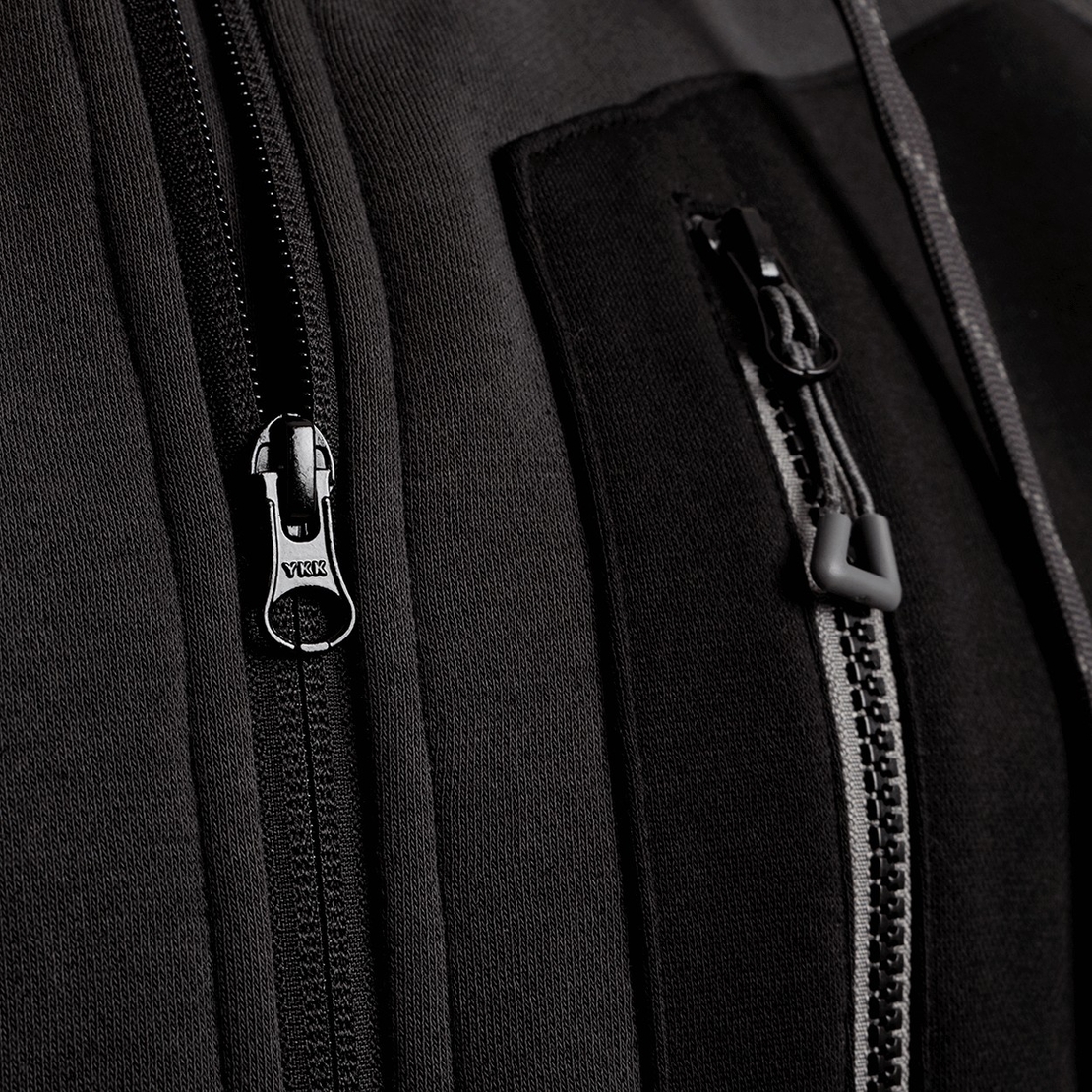 REVOLT GREY/BLACK Суитшърт