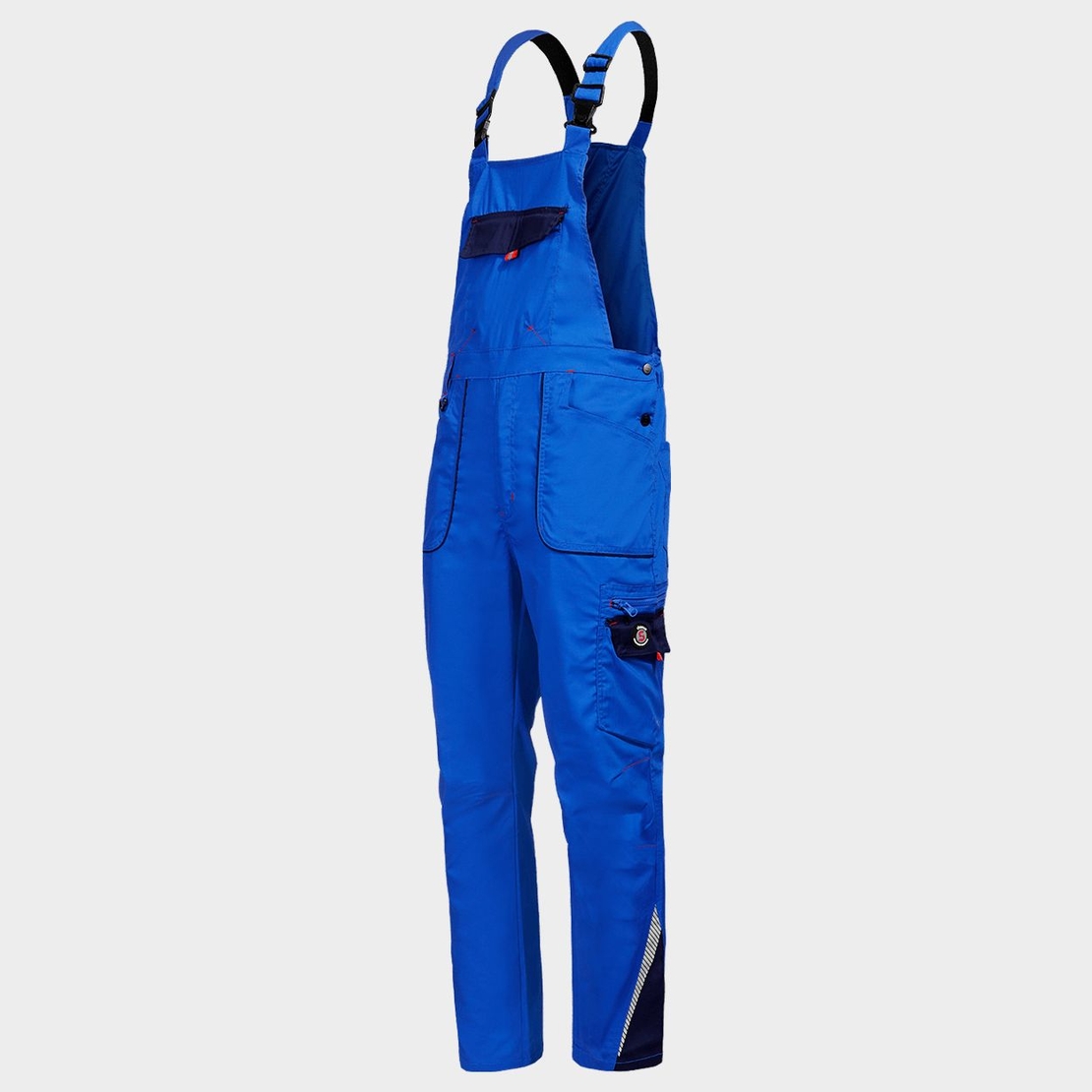 Работен полугащеризон PRISMA LIGHT STRETCH ROYAL BLUE/NAVY