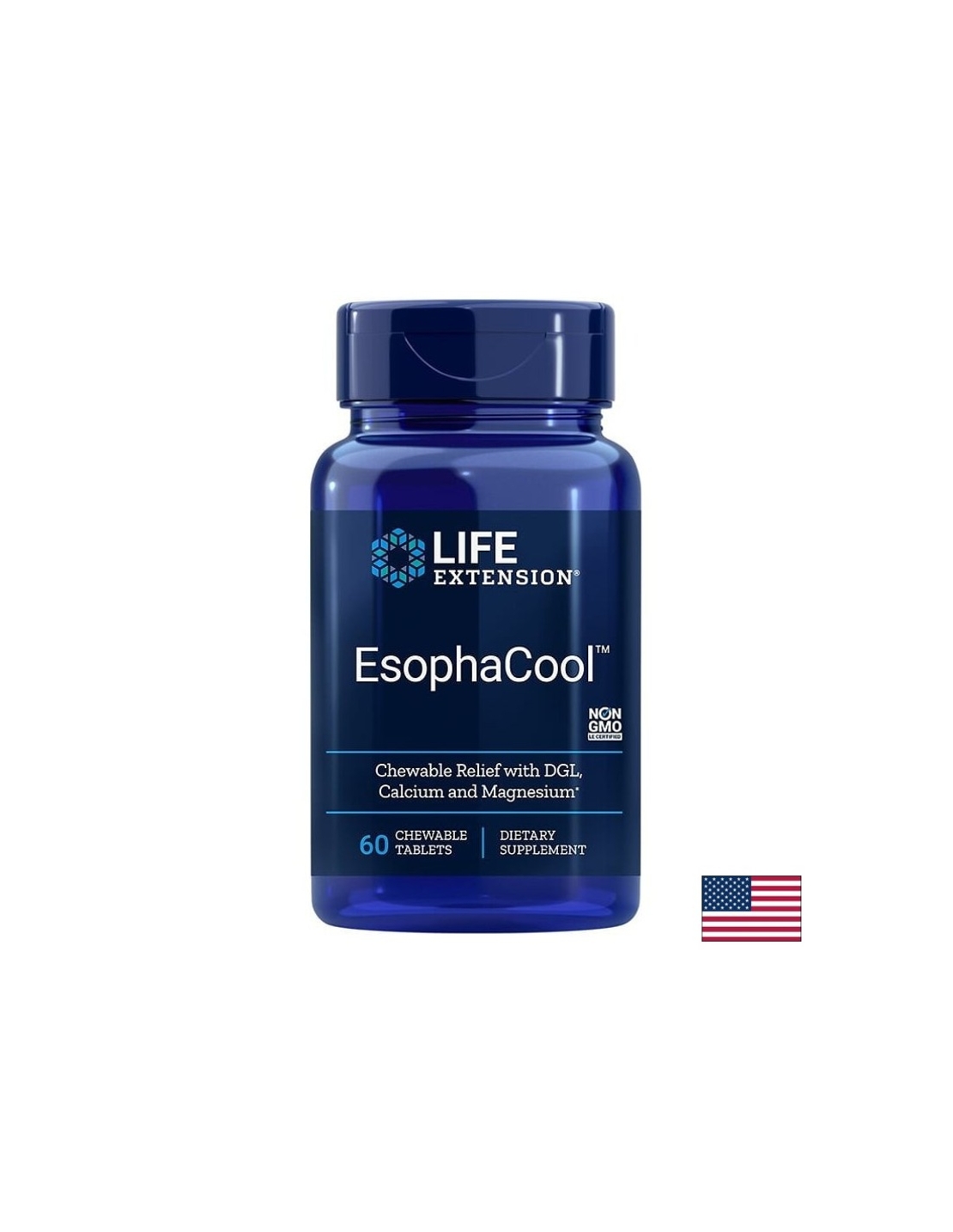 EsophaCool™/ За добро храносмилане х 60 дъвчащи таблетки