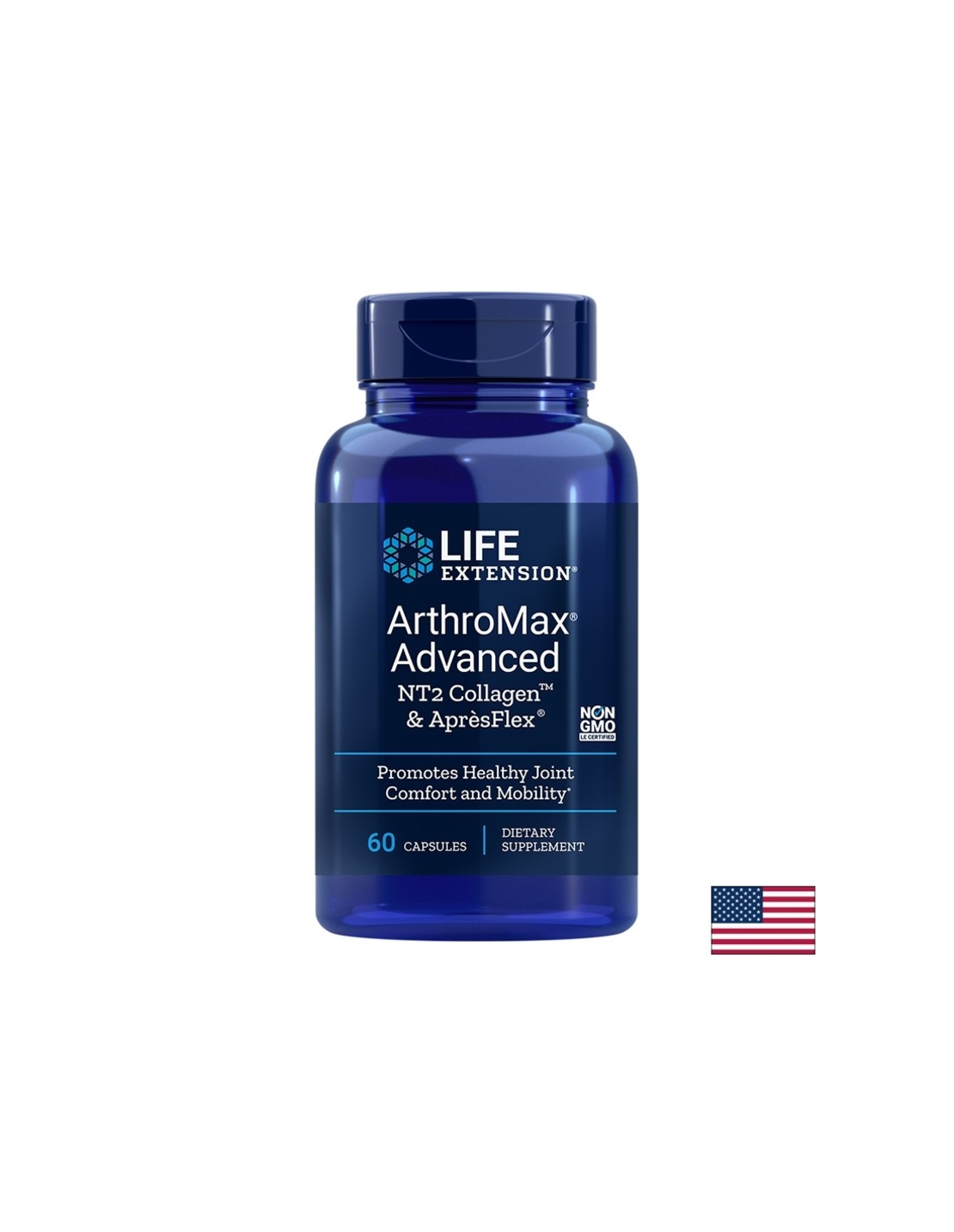 ArthroMax® Advanced NT2 Collagen™ & AprеsFlex®/ В подкрепа на ставите х 60 капсули