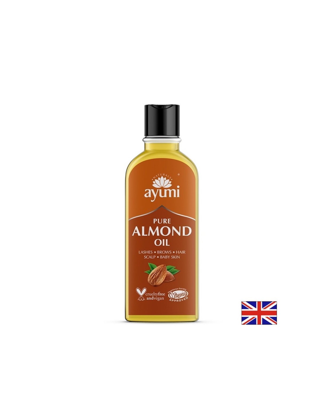Бадемово масло Хидратация на кожата и блясък на косата 150 ml