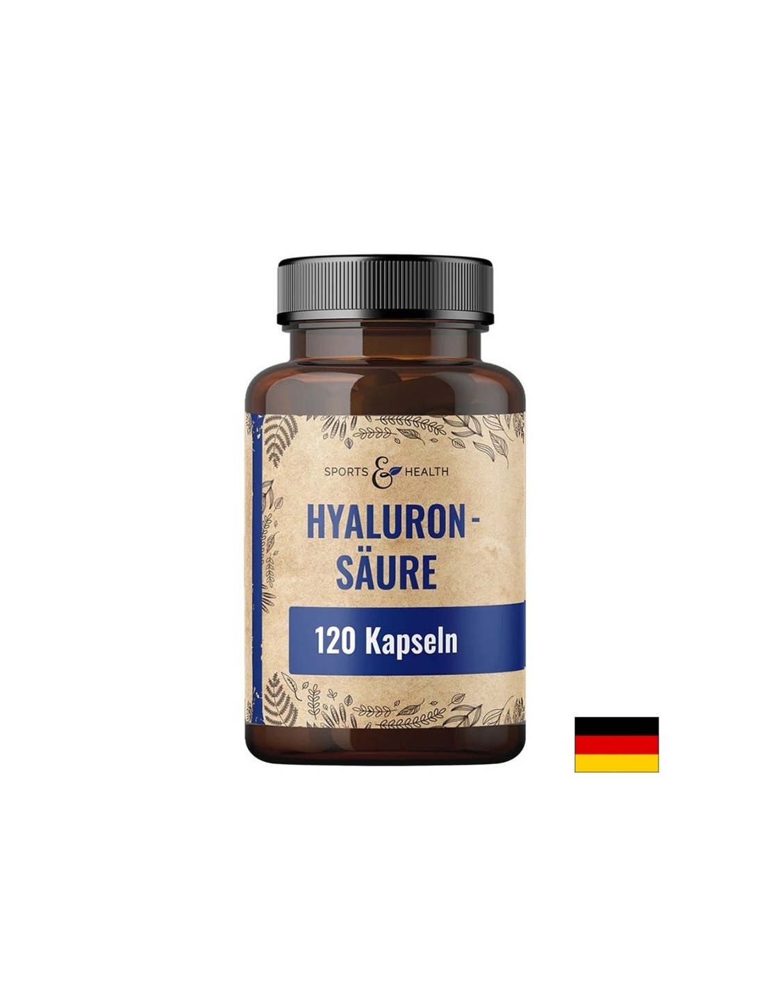 Хиалуронова киселина – За стави, еластична кожа и дълбока хидратация, 250 mg, 120 капсули