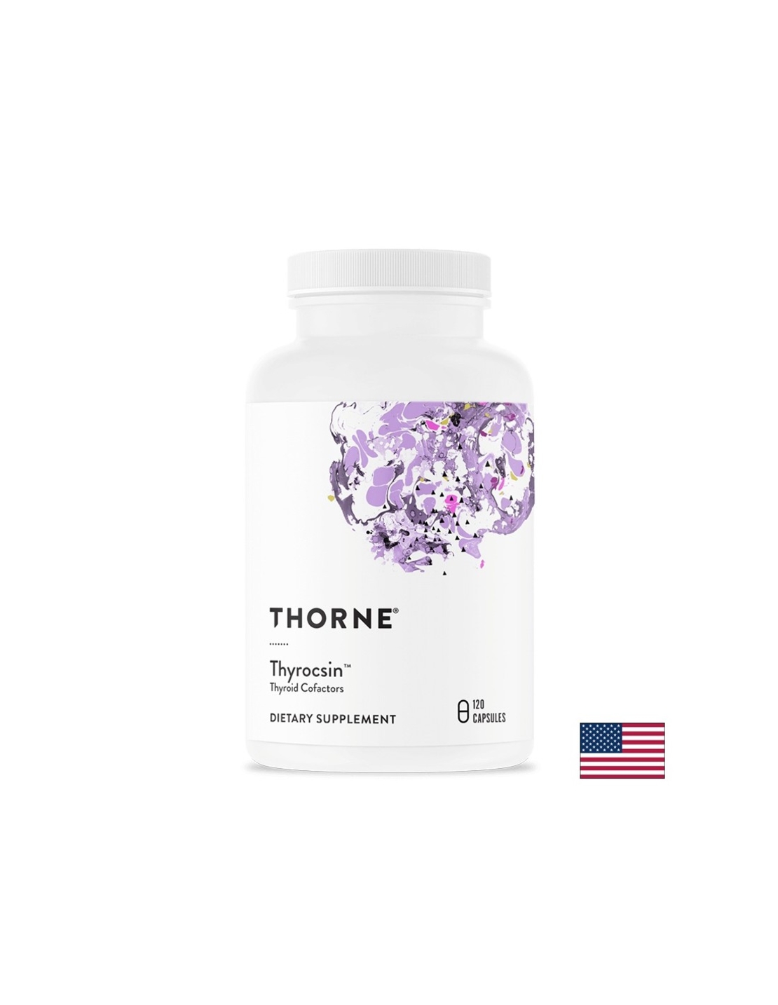 Thyrocsin™ – L-тирозин, ашваганда и йод - Формула за щитовидната жлеза, 120 капсули за 4 месеца прием