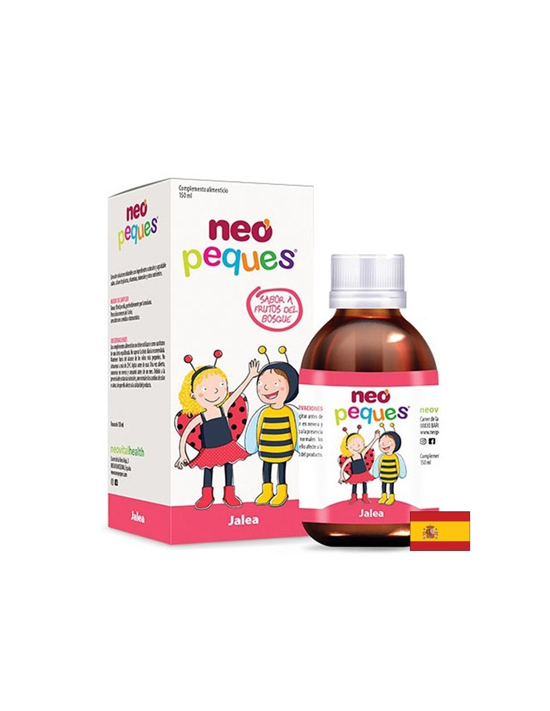 Пчелно млечице, спирулина и калций – Растеж и имунитет при деца, 150 ml
