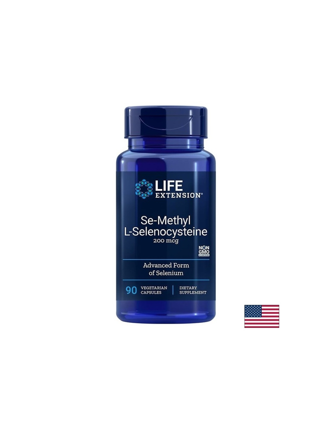 Se-Methyl L-Selenocysteine / Селен (Се-Метил Л-Селеноцистеин) 200 mcg x 90 капсули