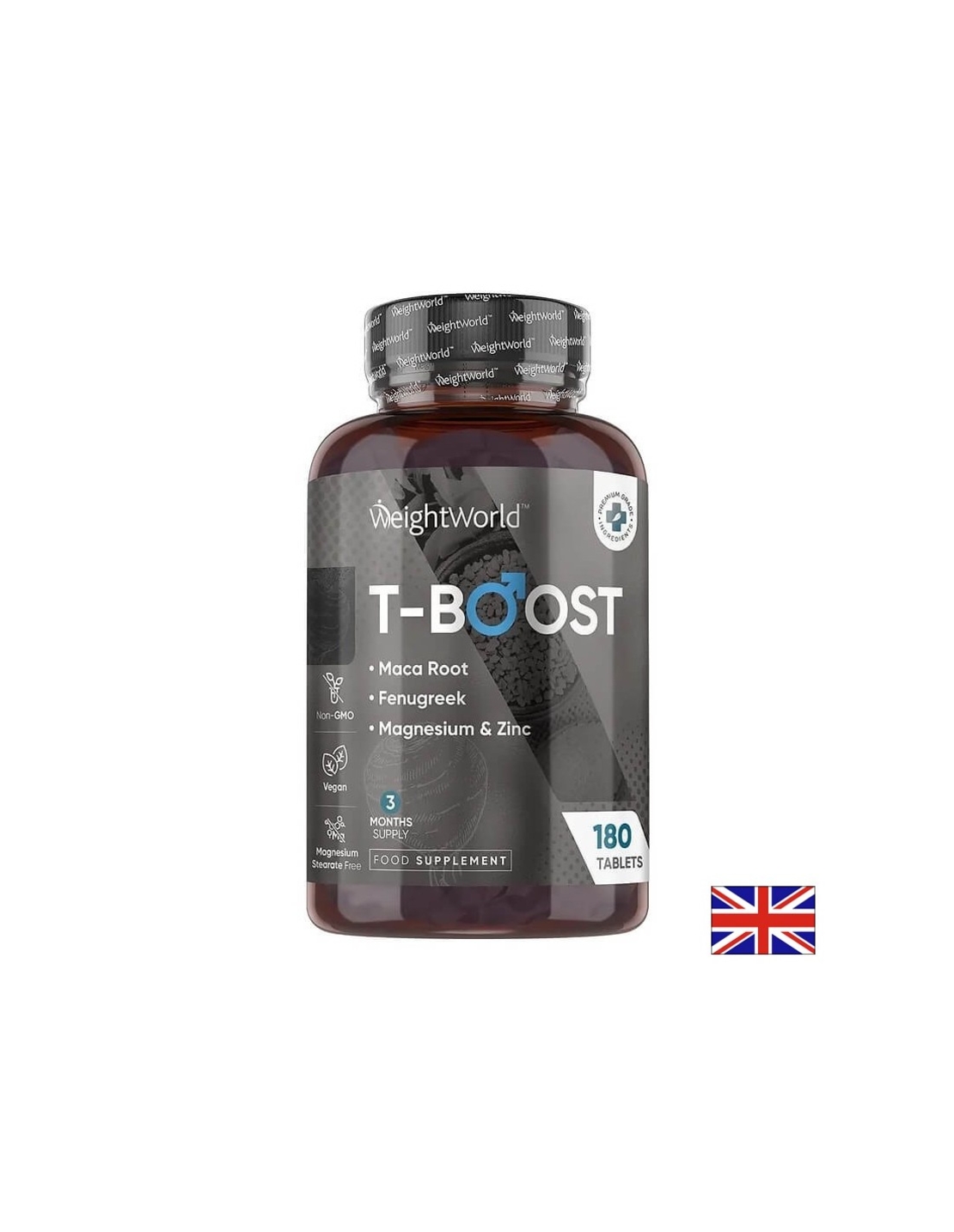 Тестостерон формула за мъже T-Boost Viaman™ 180 таблетки
