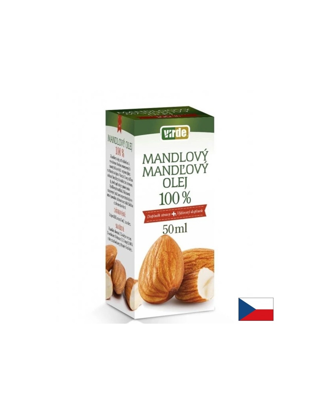 Бадемово масло с витамин Е Кожа, коса и нокти 50 ml