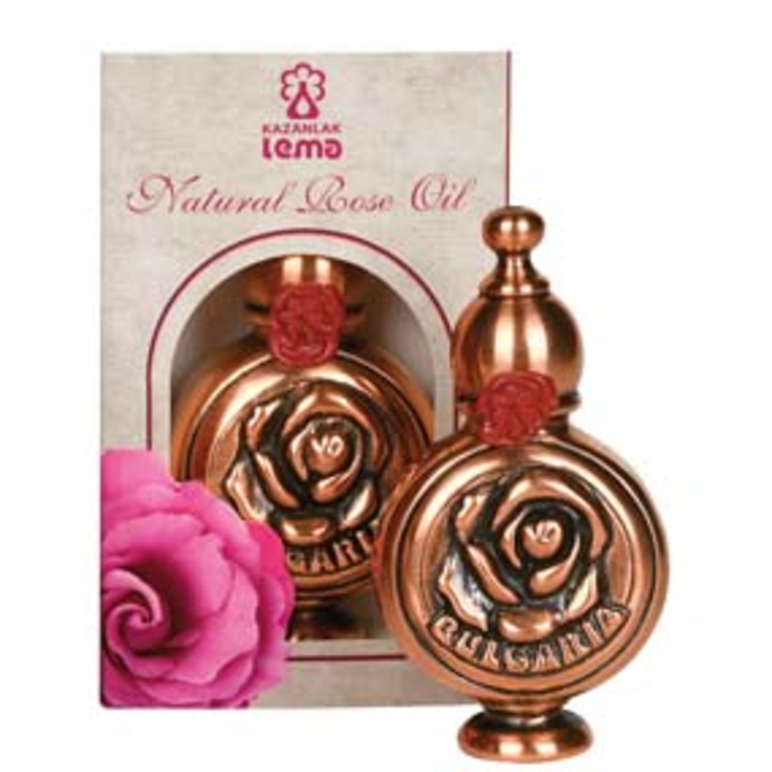 Натурално розово масло (Otto) 1.0 ml – 100% чисто българско етерично масло от Rosa Damascena