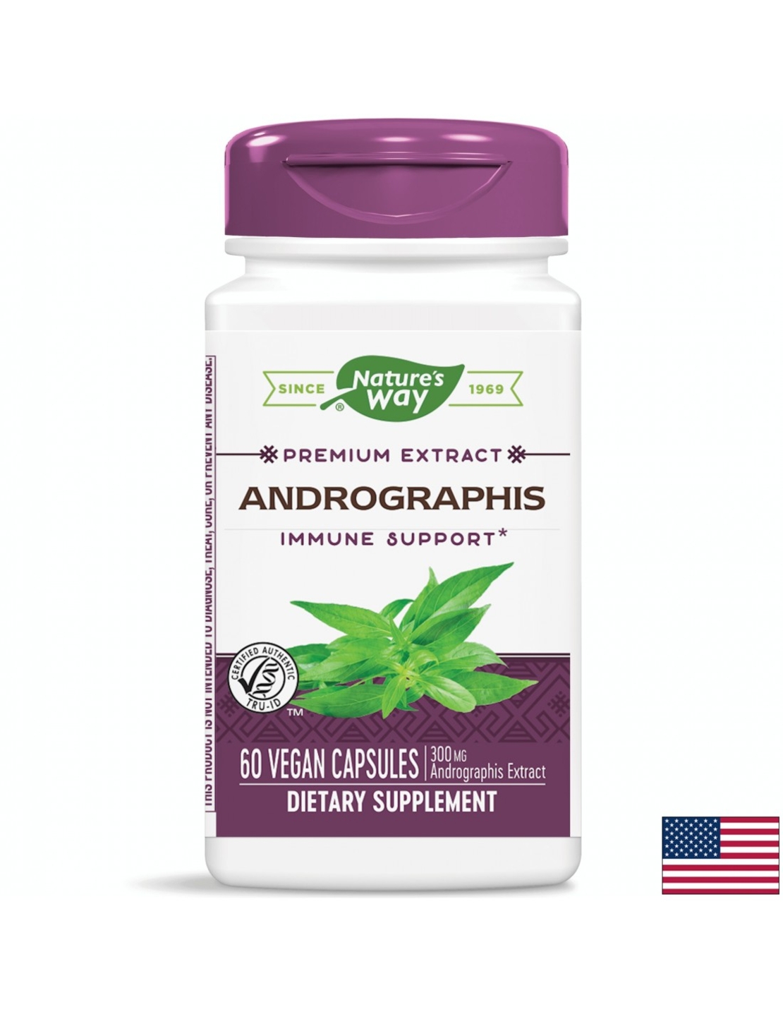 Andrographis / Андрографис 400 mg x 60 капсули Nature’s Way