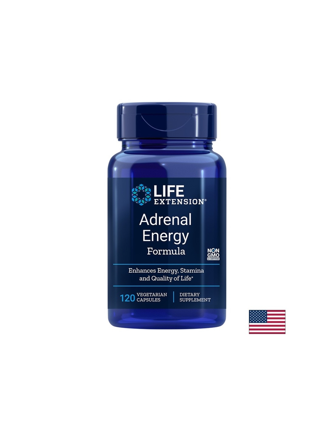Adrenal Energy Formula/ При стрес и безпокойство х 120 капсули