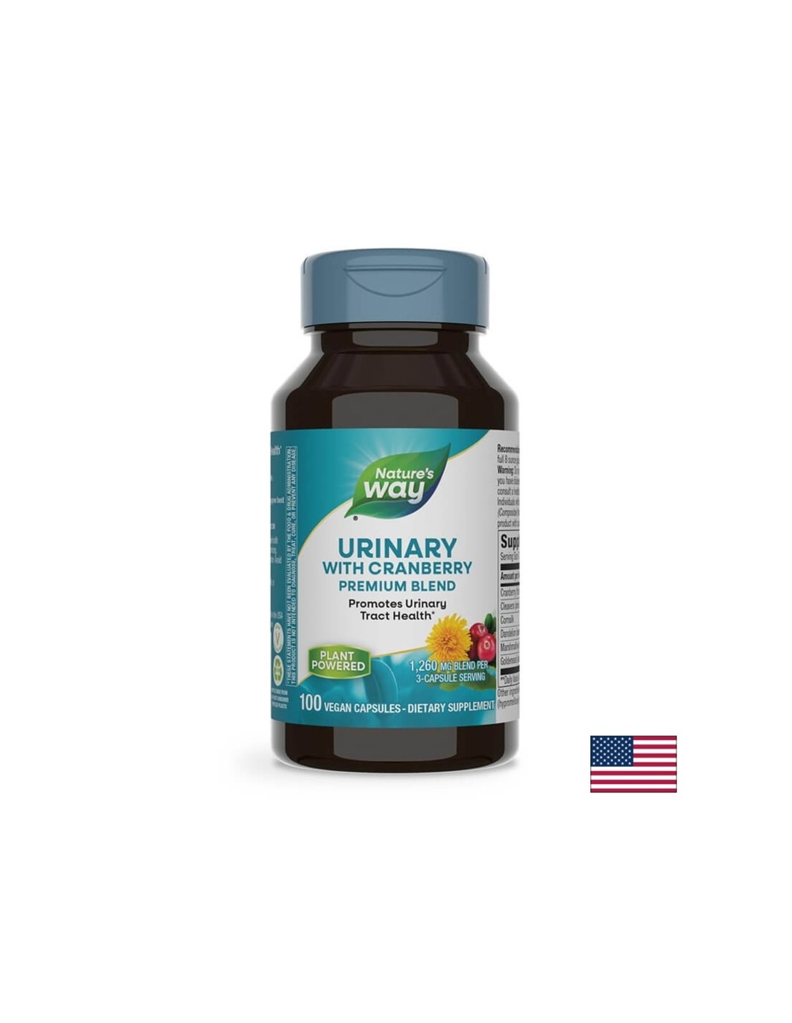 Urinary with Cranberry/ Уринари с Червена боровинка х 100 капсули Nature’s Way
