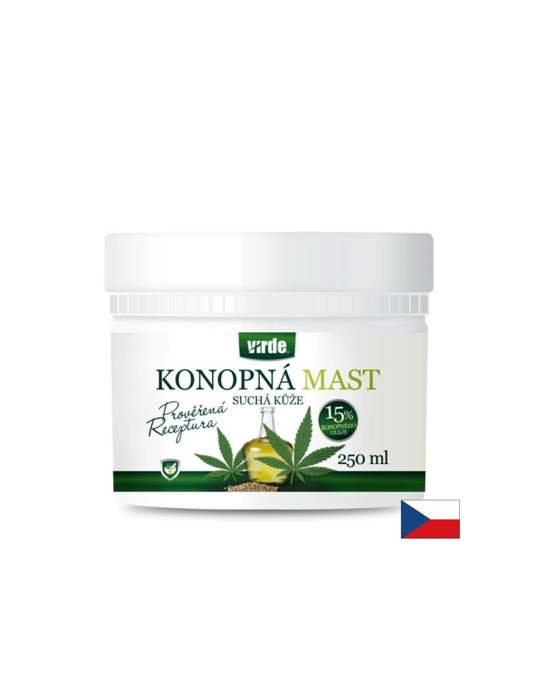 Мехлем с конопено масло и витамин Е – За суха и загрубяла кожа, 250 ml