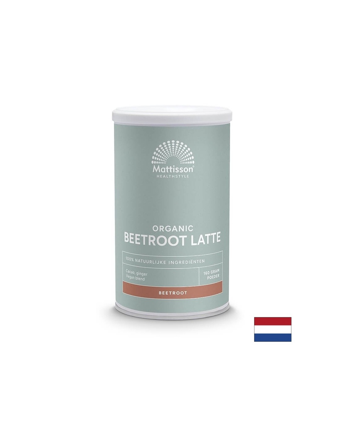 Лате от цвекло с джинджифил какао Био, 160 g прах Mattisson Healthstyle