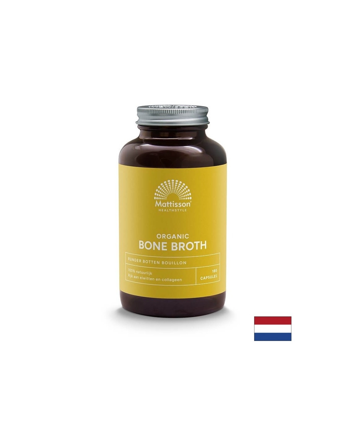 Телешки костен бульон Био, 170 капсули Mattisson Healthstyle