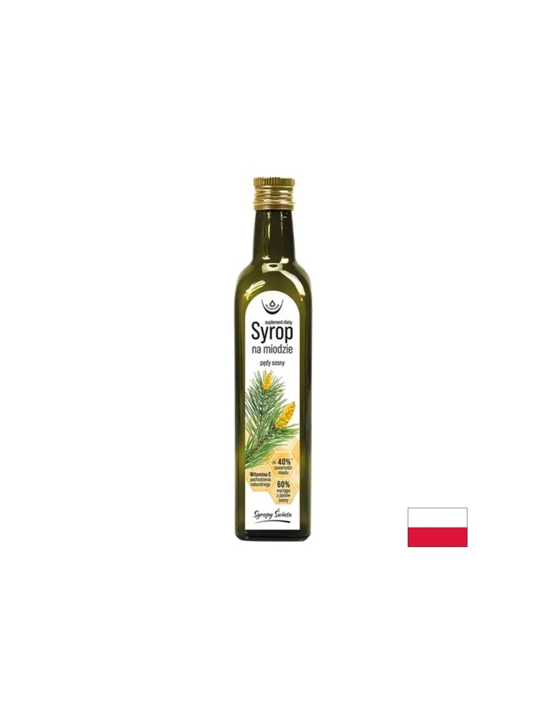 Сироп от борови връхчета и пчелен мед Дихателна и имунна система 250 ml