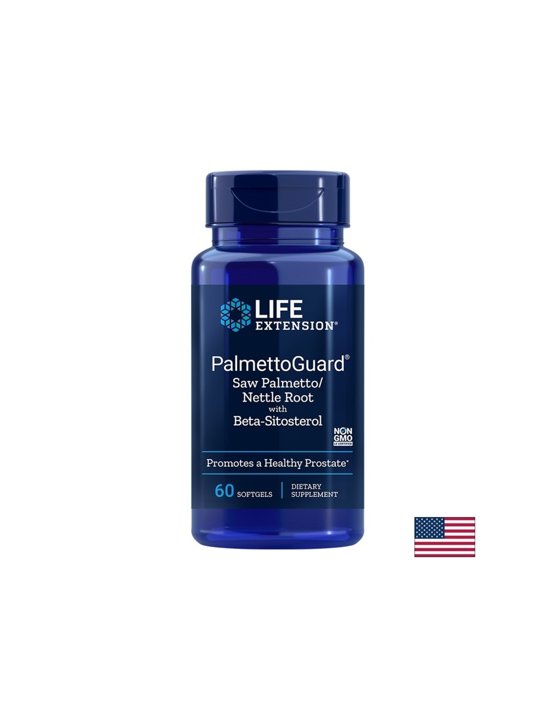 PalmettoGuard® Saw Palmetto/Nettle Root with Beta-Sitosterol/ Сао Палмето с Коприва и Бета-Ситостероли х 60 софтгел капсули