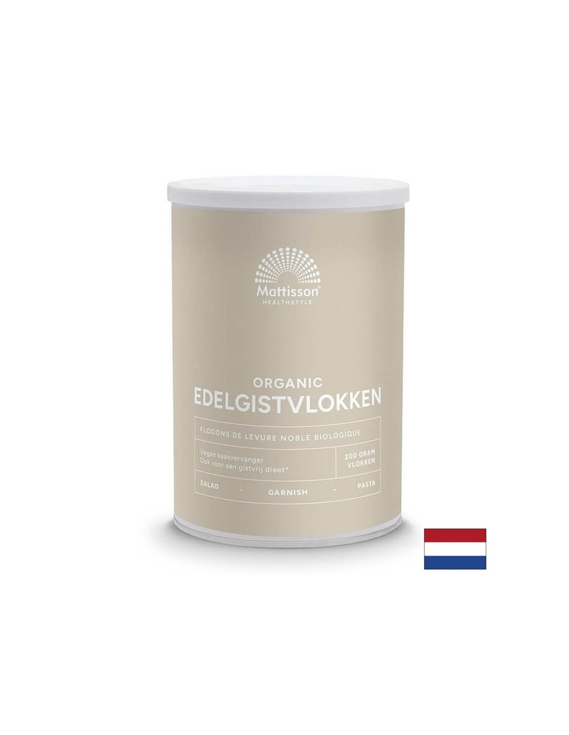 Хранителна мая с витамини В Био, 200 g Mattisson Healthstyle