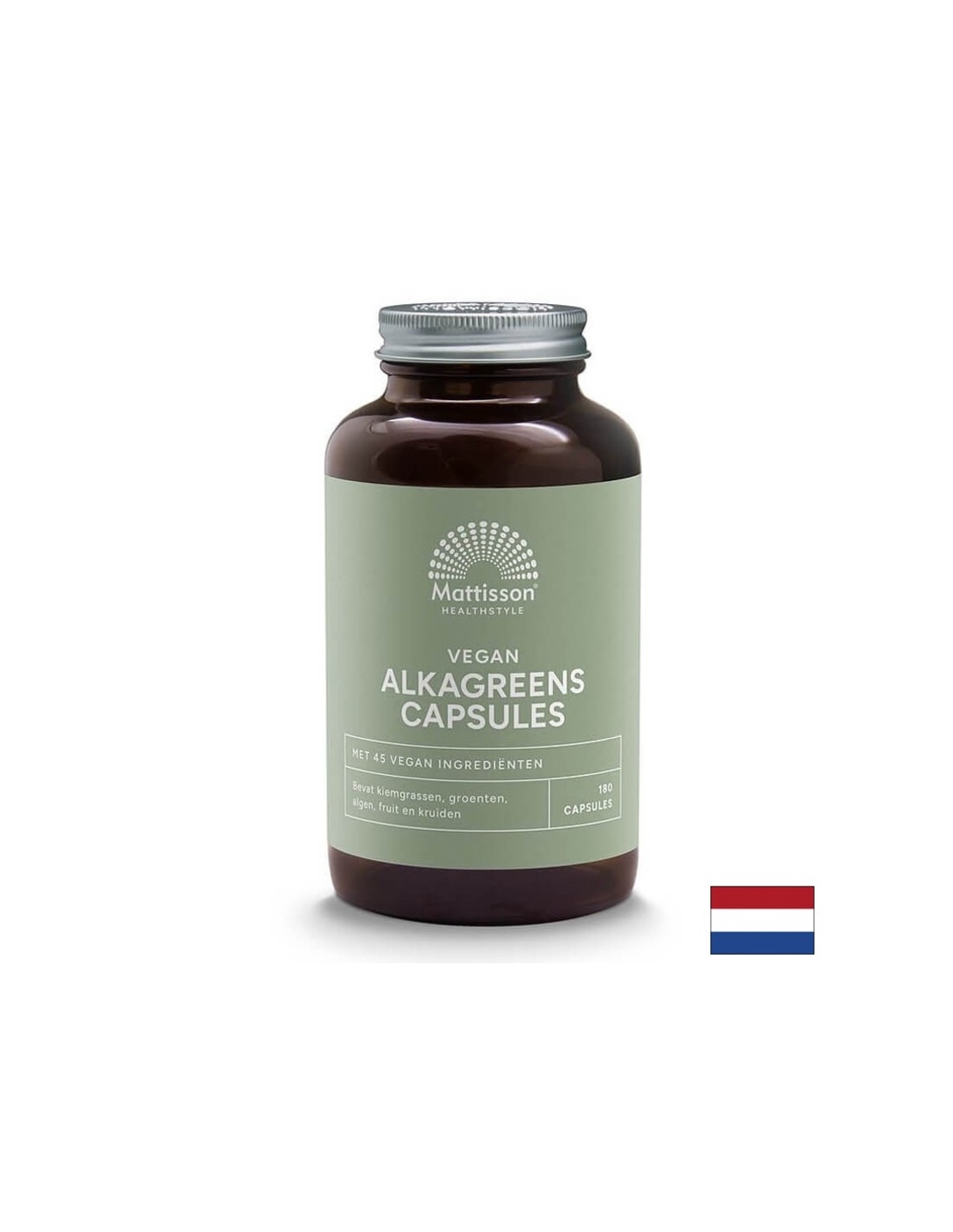 Алкален баланс - АлкаГрийнс - Absolute AlkaGreens, 180 капсули Mattisson Healthstyle