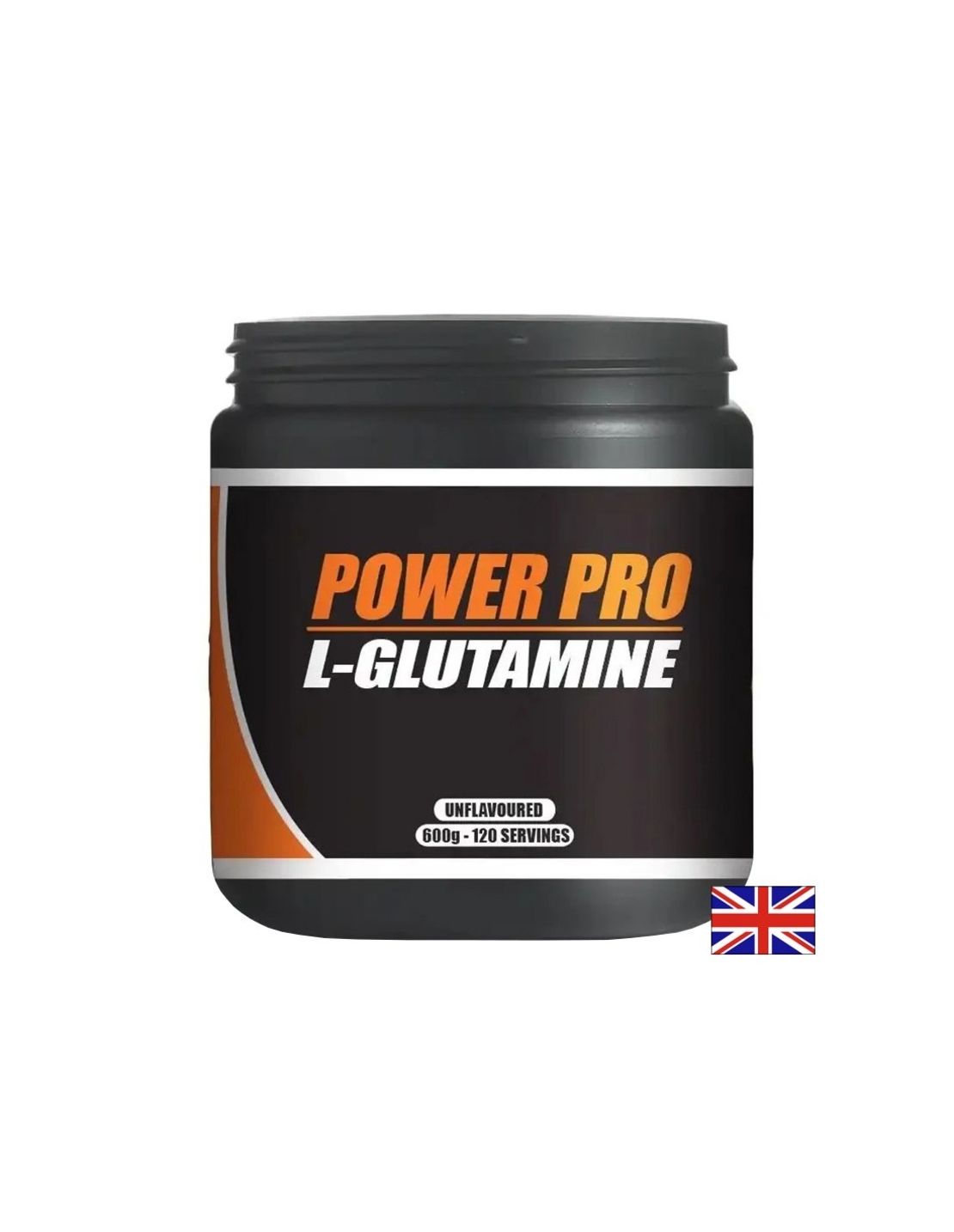 L-Глутамин Power Pro Мускулно възстановяване и имунна подкрепа 5000 mg, 600 g прах, 120 дози