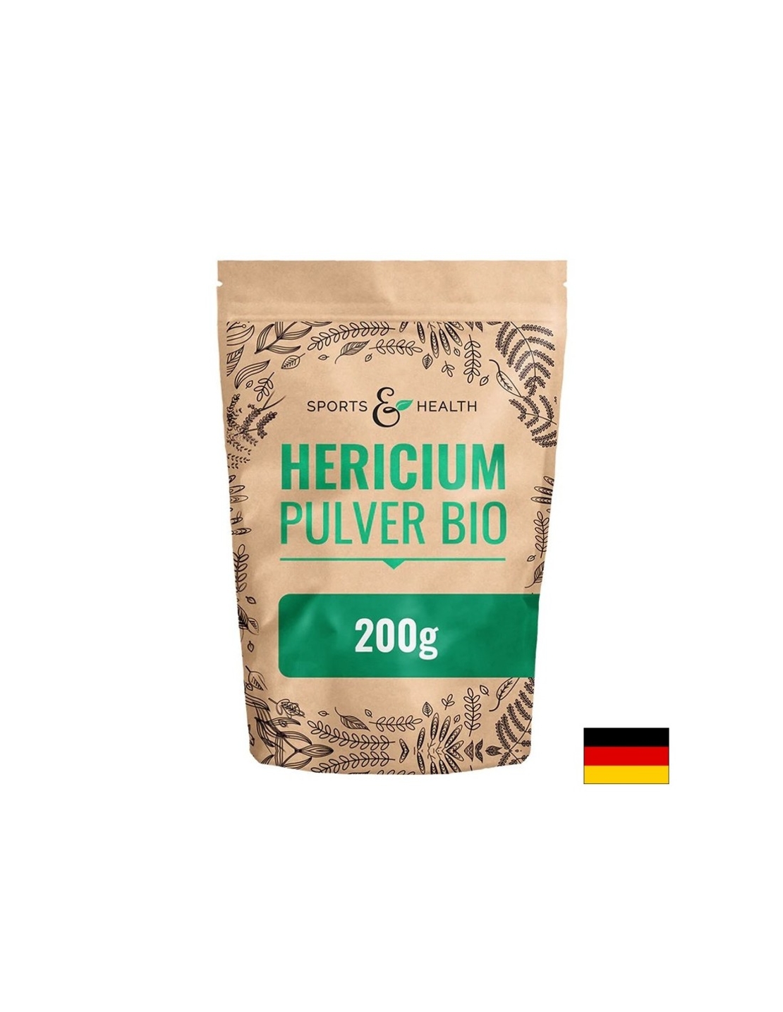 Лъвска грива 1000 mg БИО Имунна система и ментален фокус 200 g прах