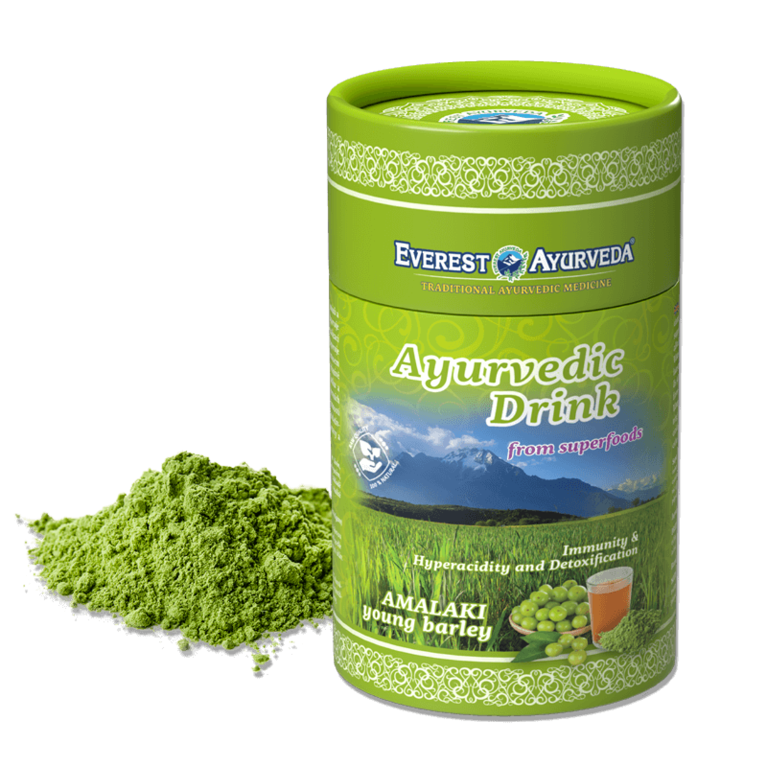 АМАЛАКИ - напитка Млад ечемик- Имунитет, деацидиране и детоксикация