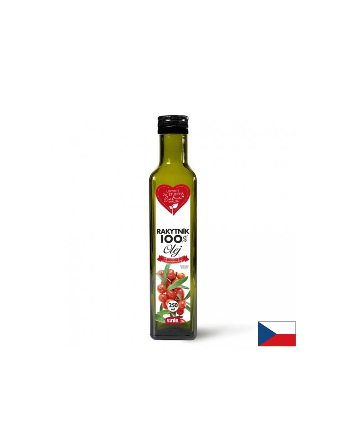 Масло от облепиха + витамин Е Сърдечно-съдово здраве и добро зрение 250 ml