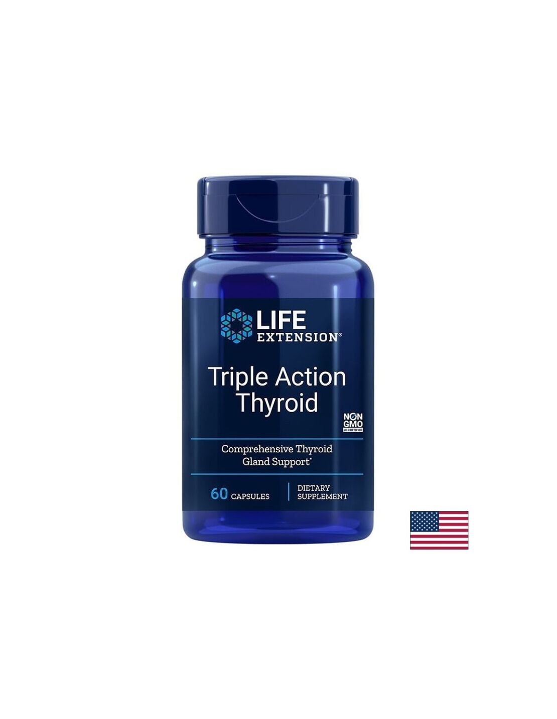 Triple Action Thyroid/ Тироидна подкрепа х 60 капсули
