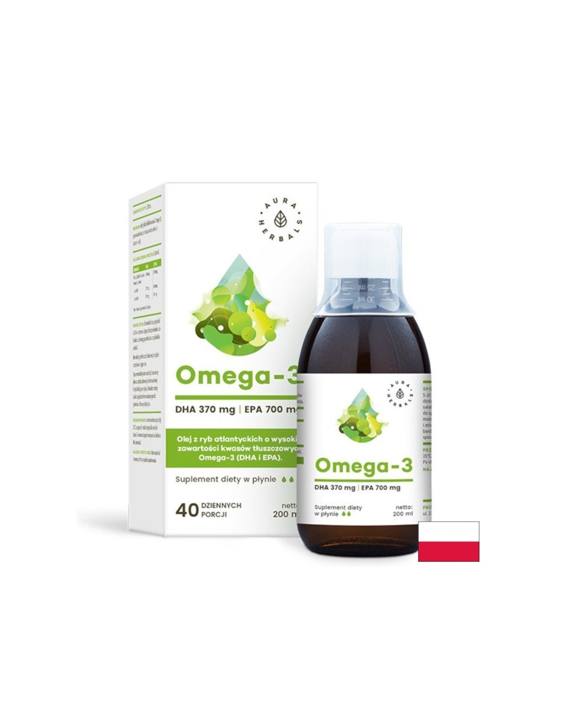 Омега-3 1400 mg EPA/ 740 mg DHA Здраво сърце, добра концентрация и ясно зрение 200 ml