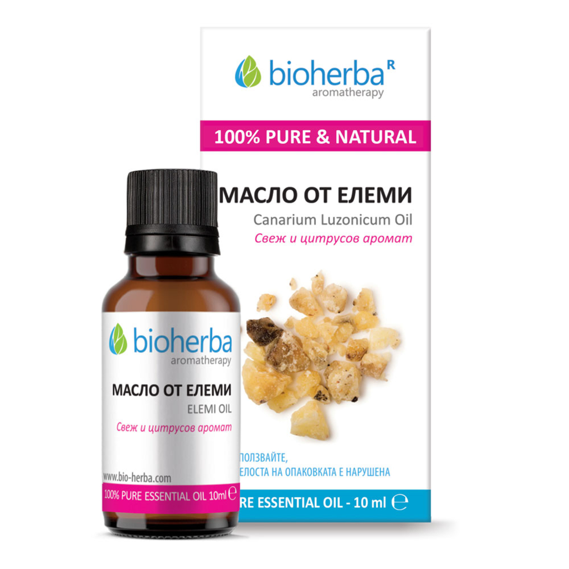 МАСЛО ОТ ЕЛЕМИ, Elemi essential oil, Биохерба, 10 мл