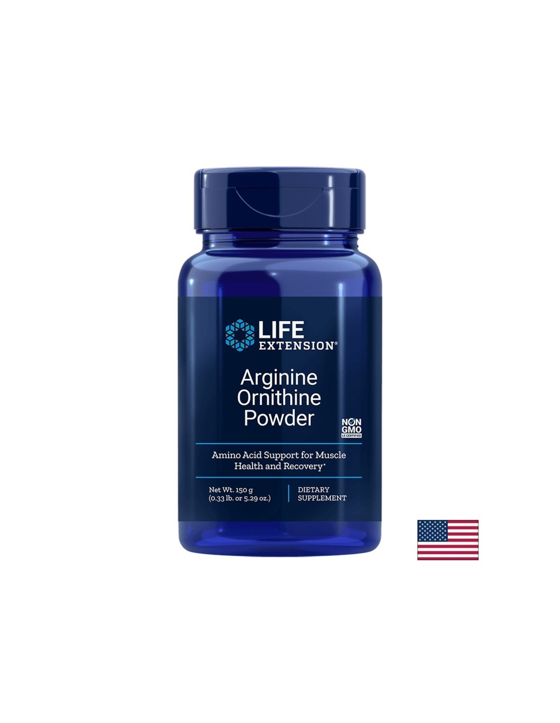 Arginine Ornithine Powder / Л-аргинин и Л-орнитин, 150 g