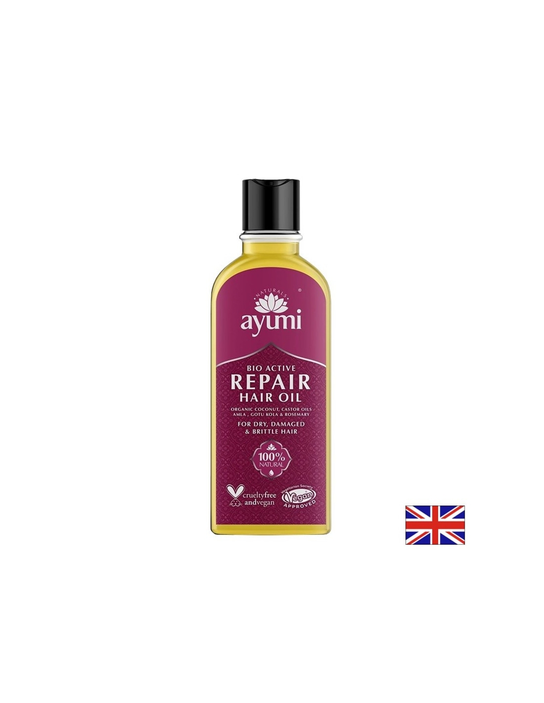 Възстановяващо масло за коса При суха, увредена и накъсана коса 150 ml