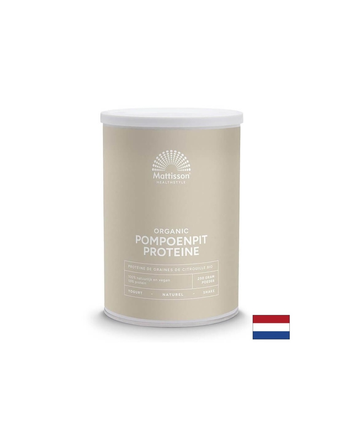 Органичен протеин от тиквени семки на прах 58%, 250 g Mattisson Healthstyle