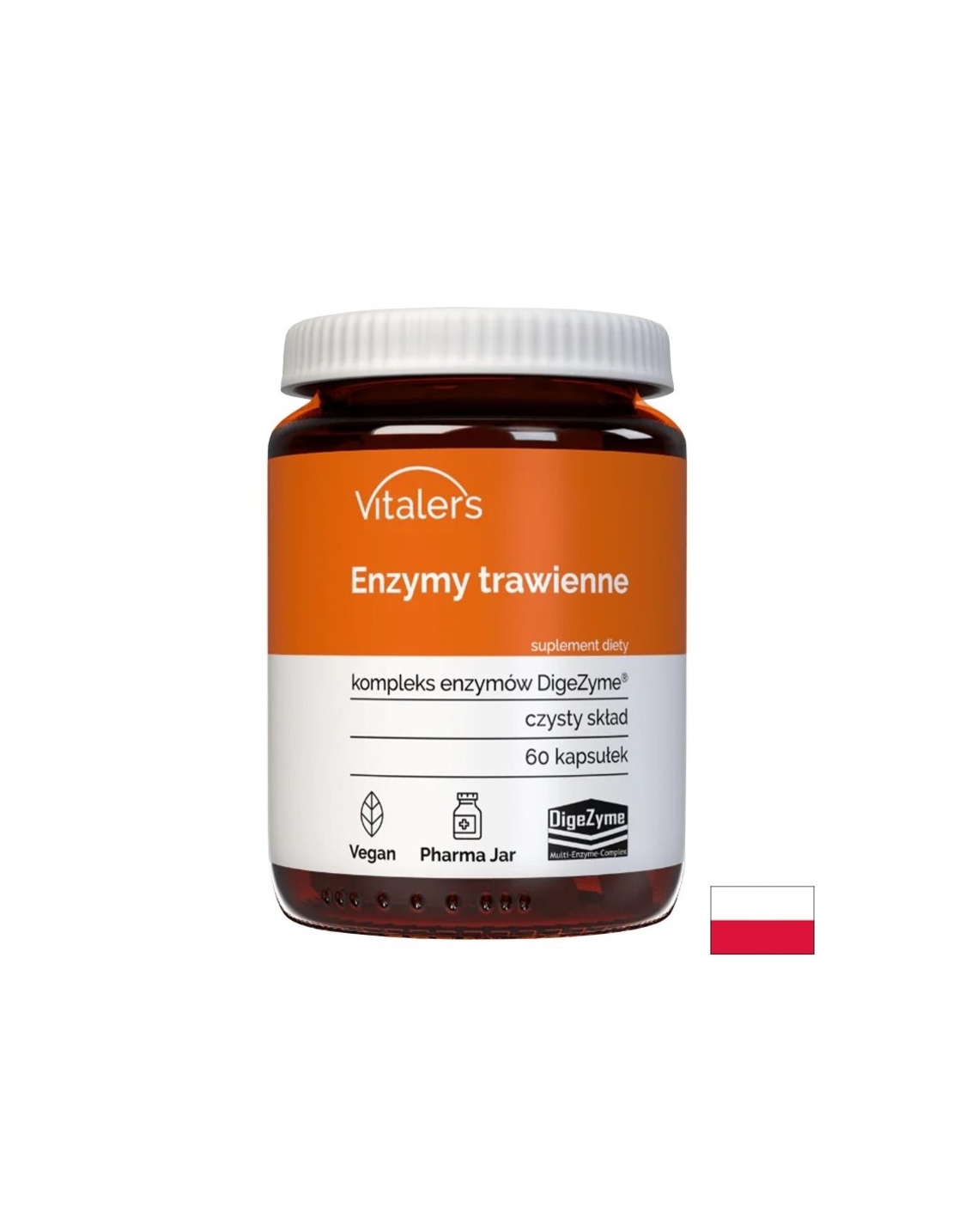 Храносмилателни ензими DigeZyme® – Леко и пълноценно храносмилане, 60 капсули