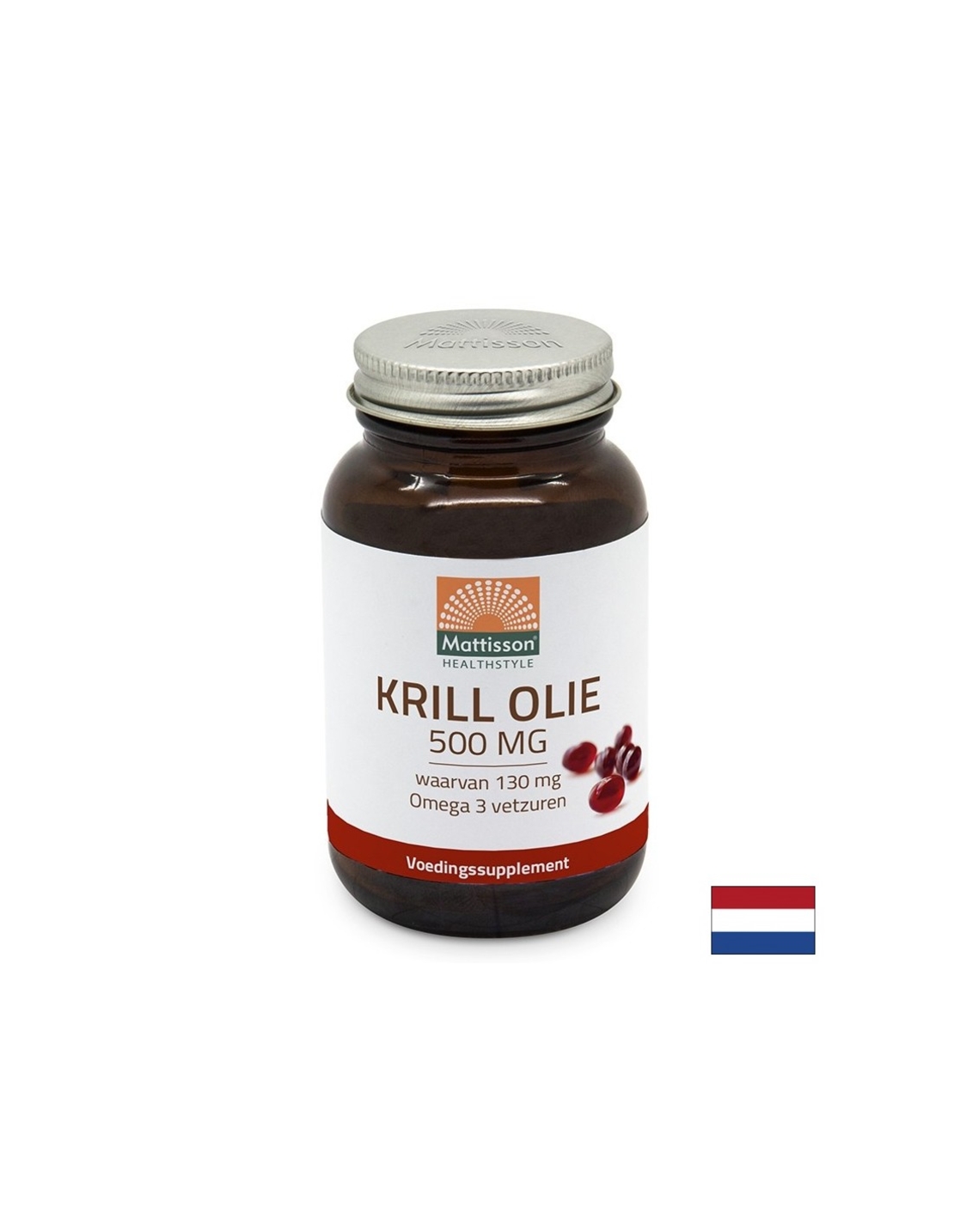 Сърдечно-съдова и нервна система - Крил (масло), 500 mg x 60 капсули Mattisson Healthstyle
