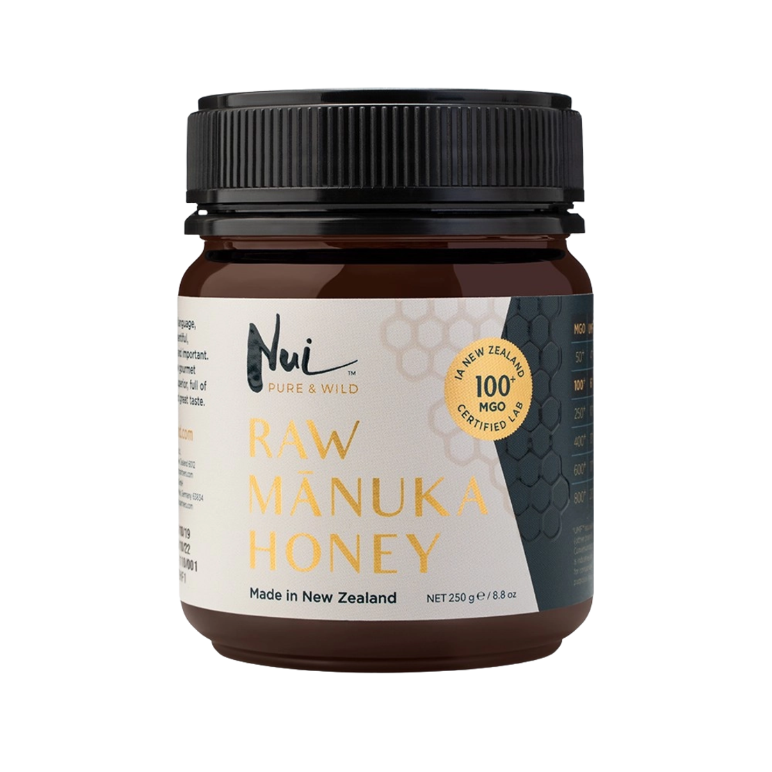 Мед Манука - 100 MGO - 250гр.