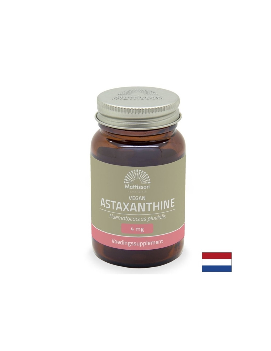 Антиоксидант - Астаксантин (от водорасли), 60 капсули Mattisson Healthstyle