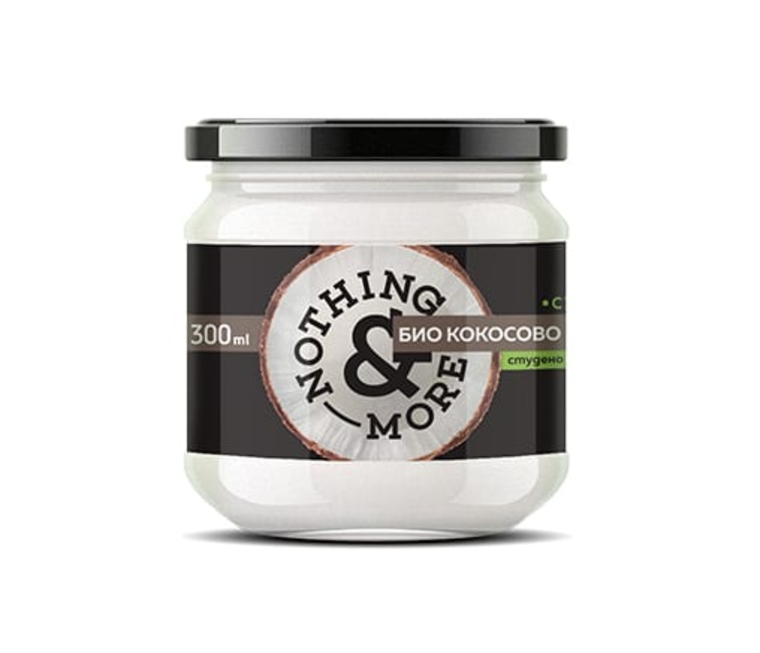 Био Кокосово масло, &NOTHING MORE, 300 мл.