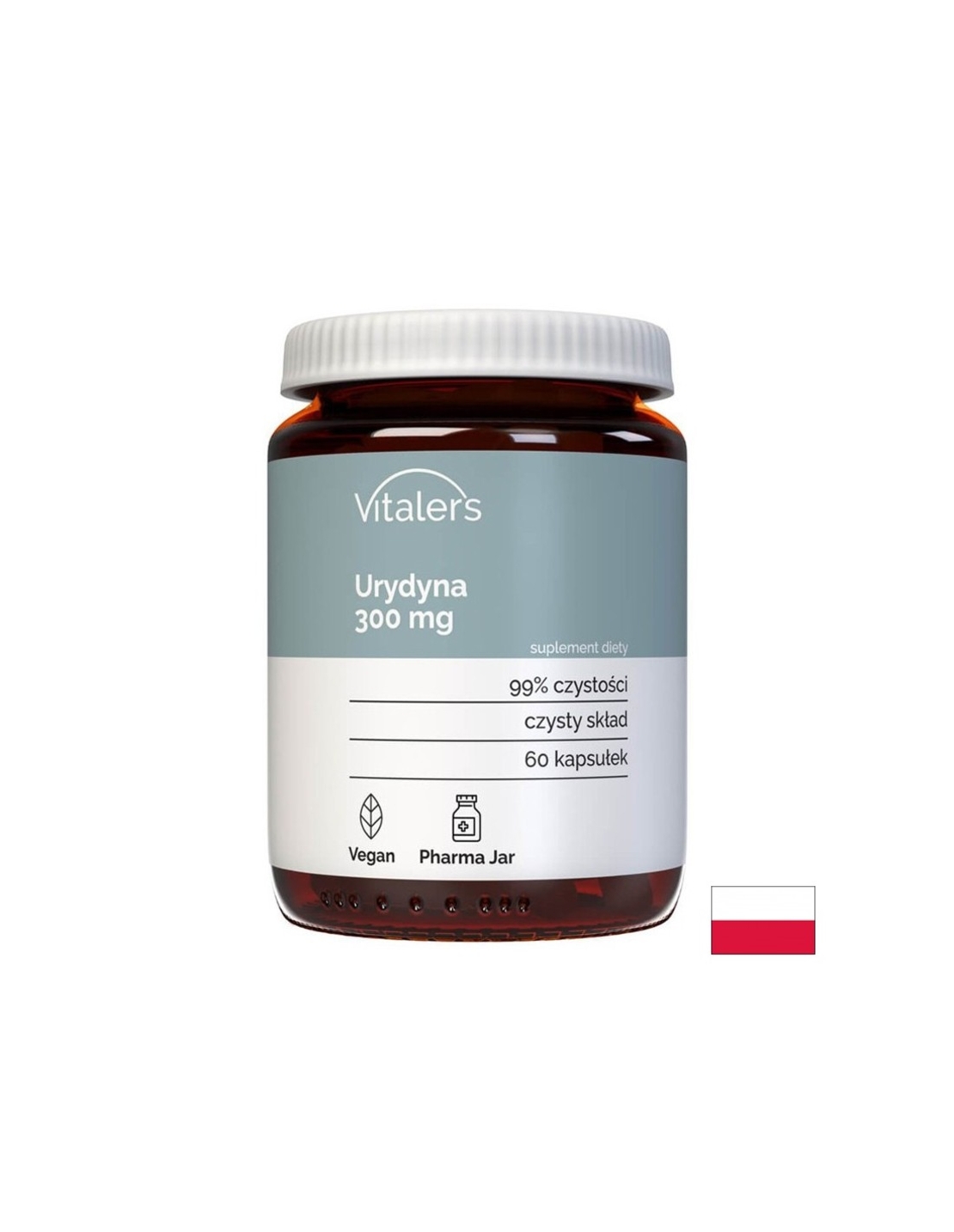 Мозъчно здраве и контрол на стреса - Уридин монофосфат, 300 mg х 60 капсули