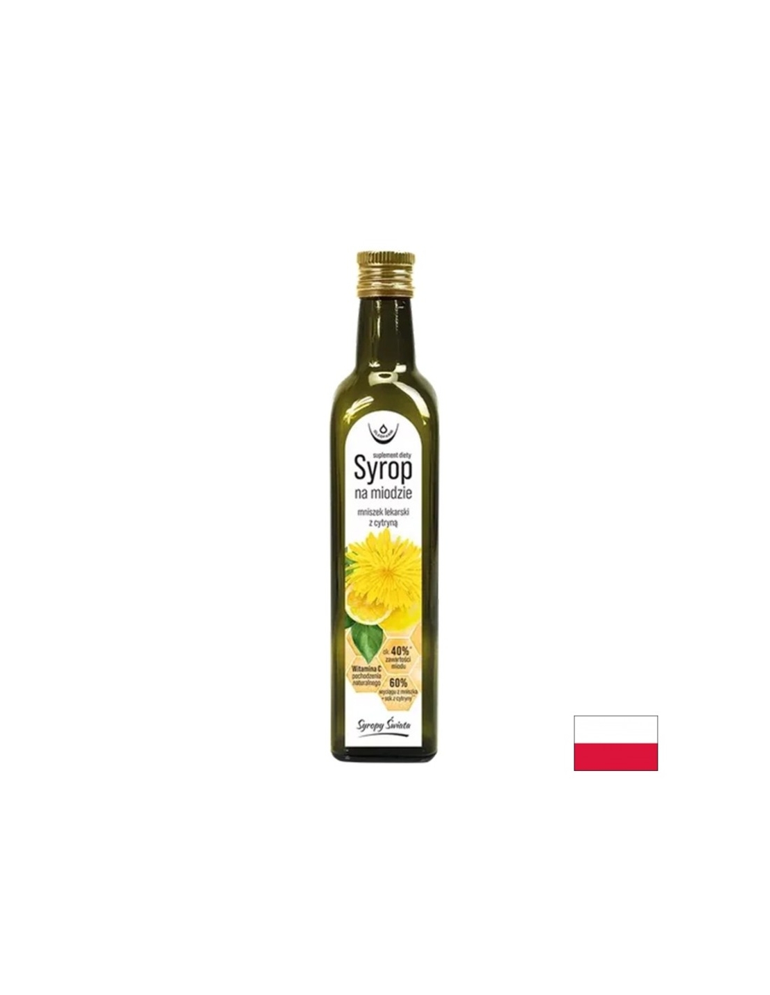 Сироп от глухарче с мед и лимон Храносмилане и чернодробна функция 250 ml
