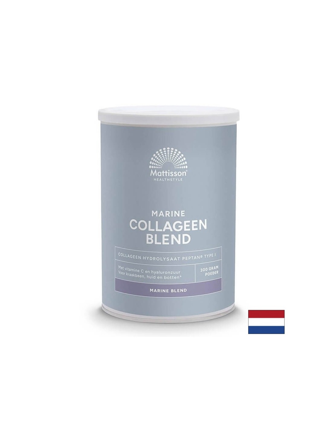 Рибен колаген тип I с витамин С и Хиалуронова киселина - Marine Collagen Peptan, 300 g