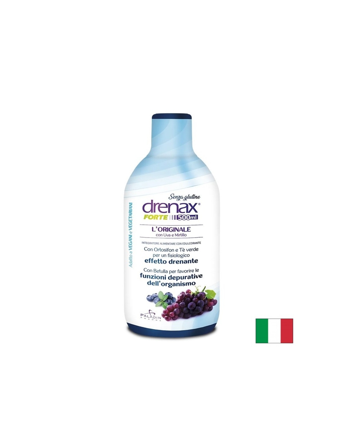 Диуретична формула с гроздово семе и синя боровинка - Дренакс - Drenax® Forte, 500 ml, 16 дози