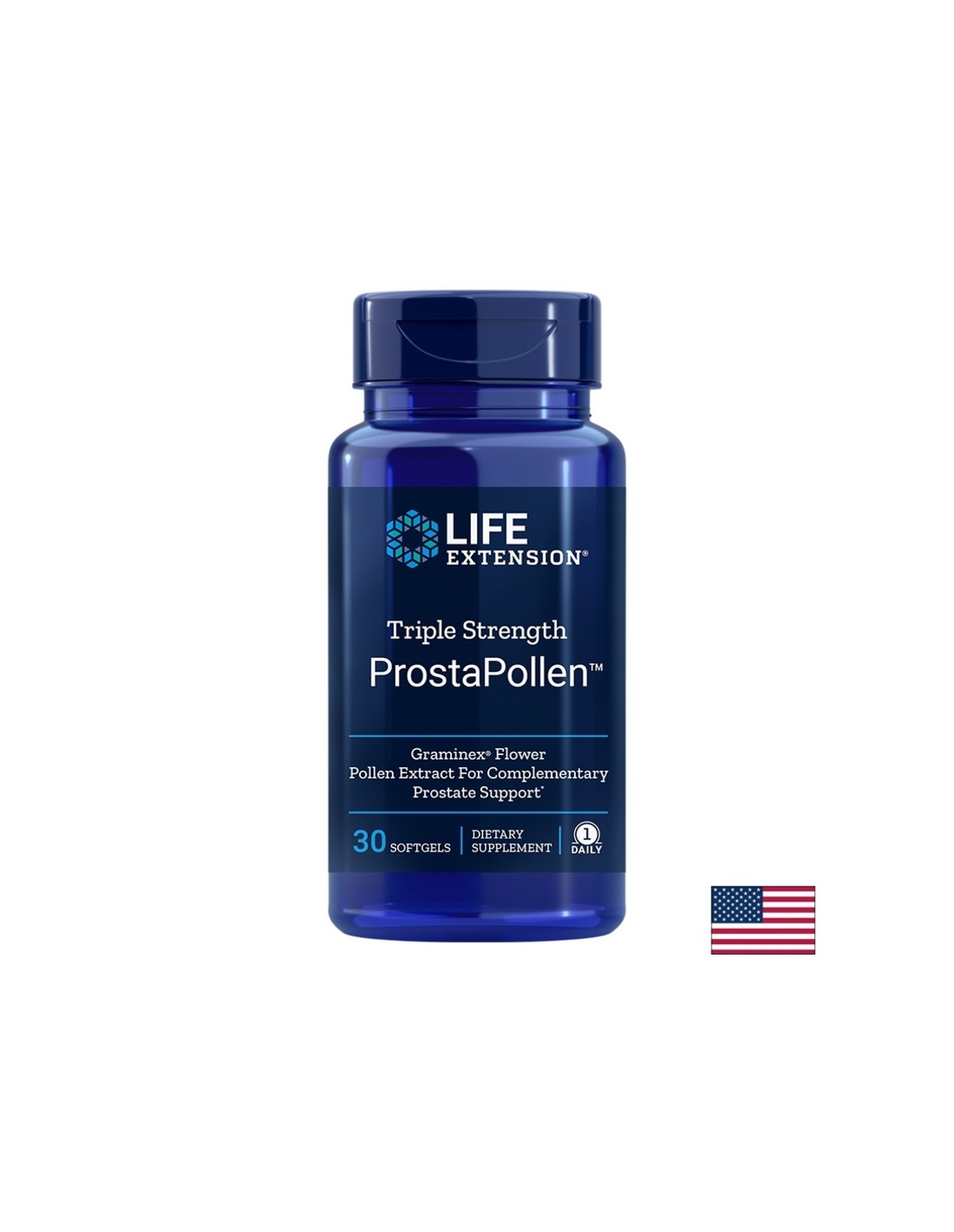 Triple Strength ProstaPollen™/ Грижа за простатата х 30 софтгел капсули