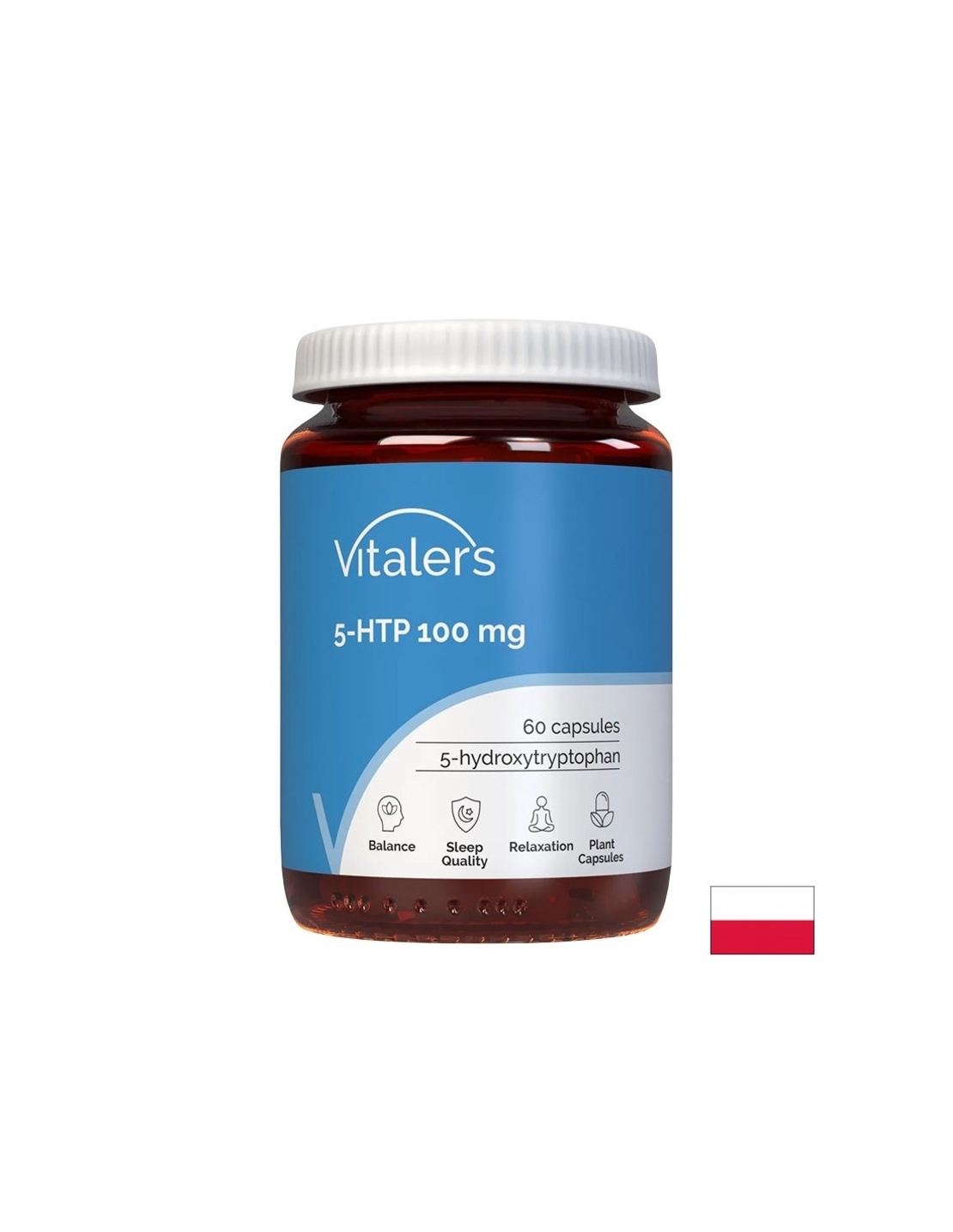5-HTP – При нарушен сън и потиснато настроение, 100 mg, 60 капсули
